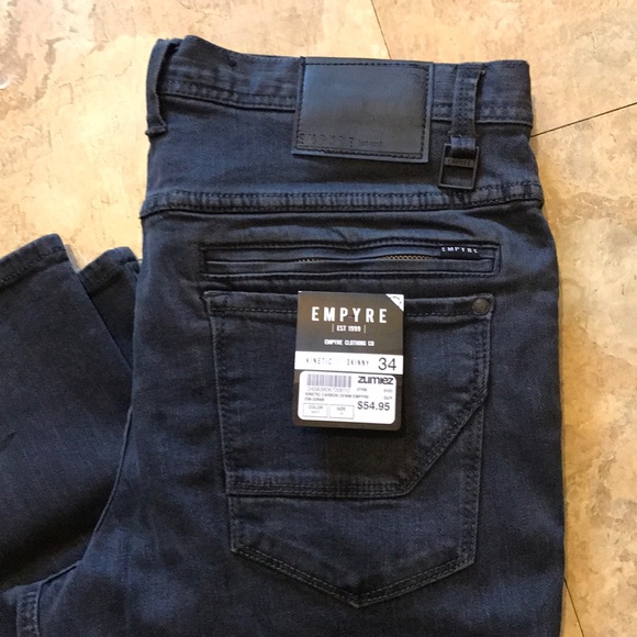 empyre jeans size chart